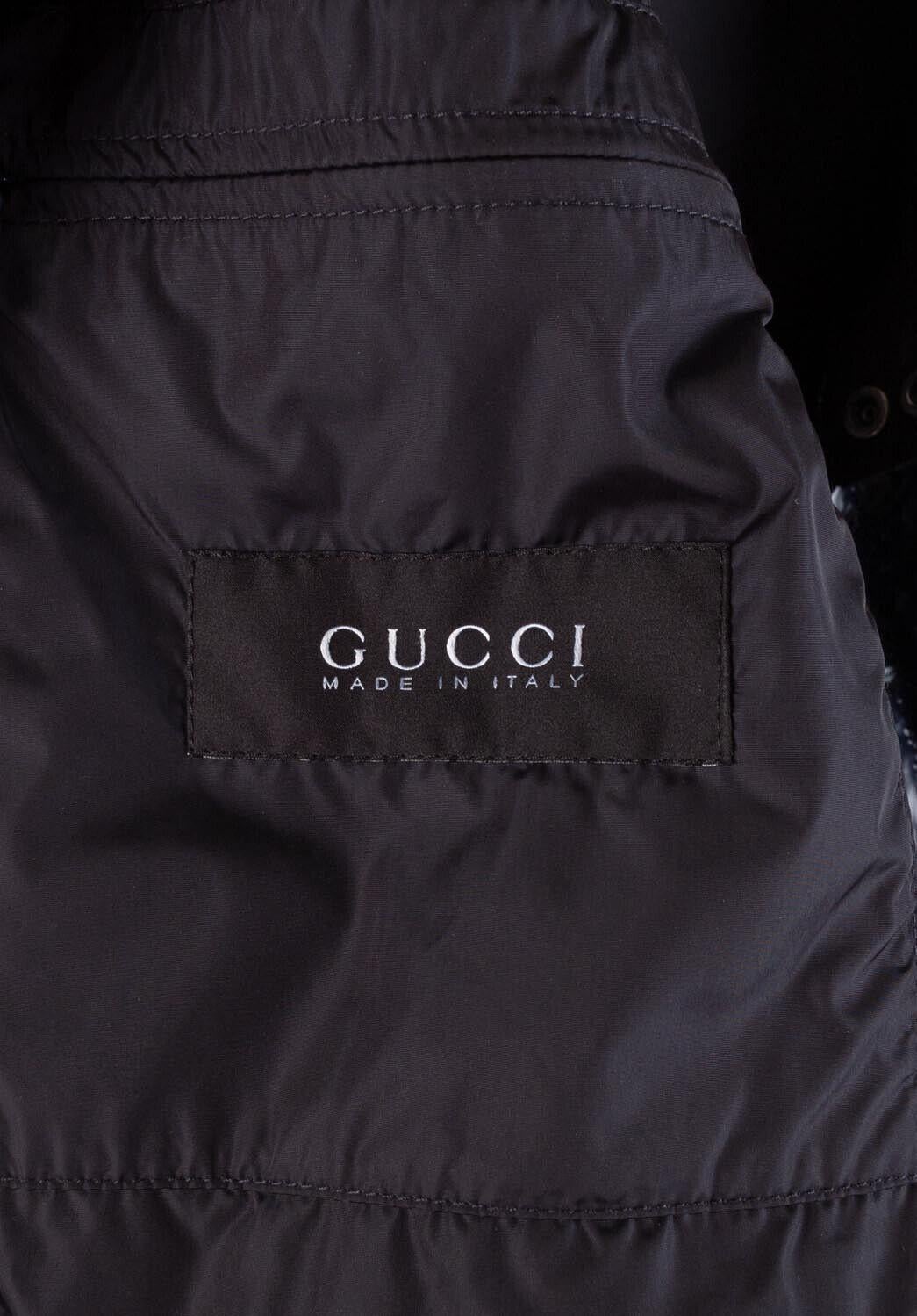 Gucci Men shinny bomber Jacket, S340 For Sale 4