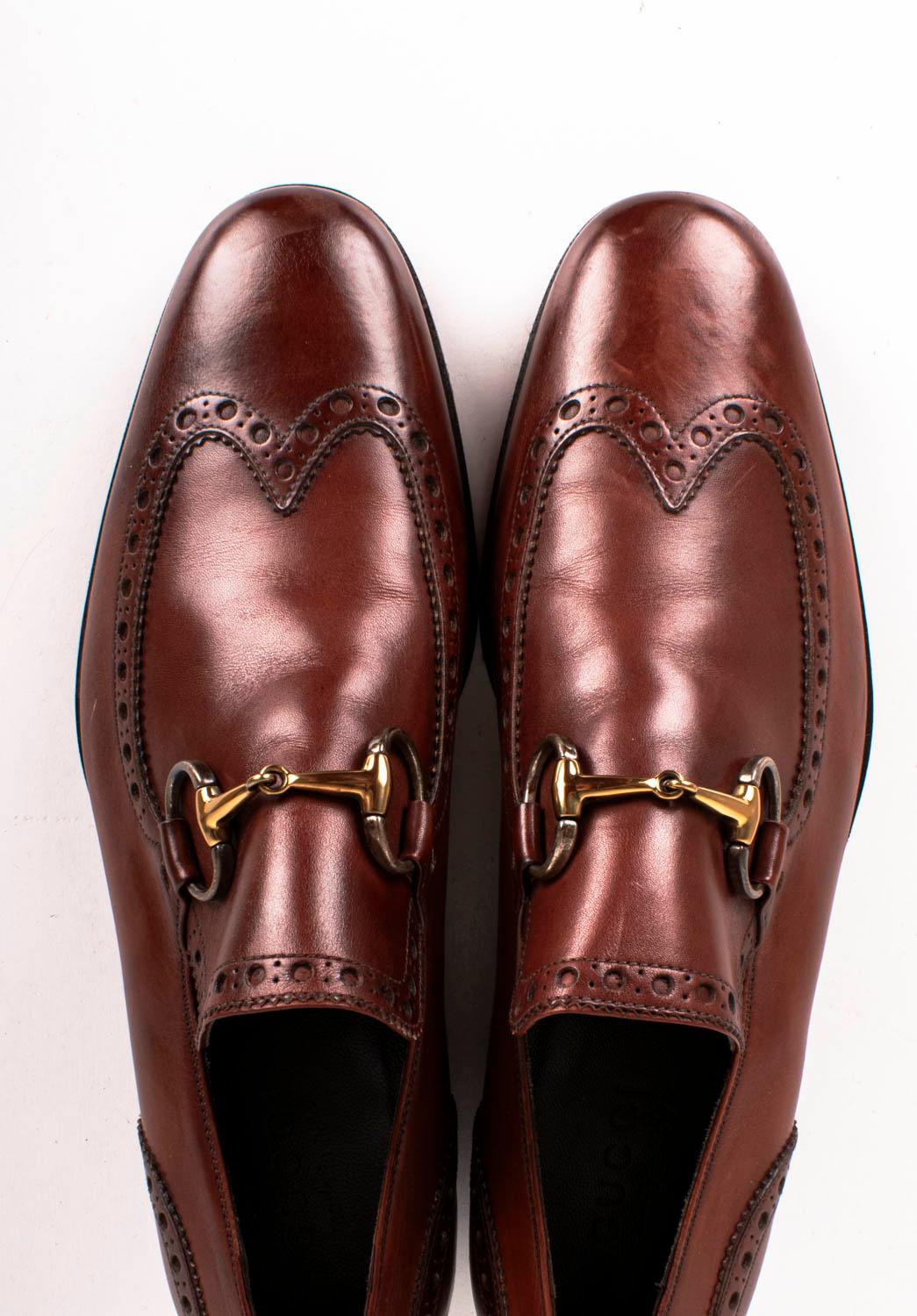 Zapatos Hombre Gucci Horsebit Talla 41EUR, UK6 ½, USA 7 1/2 en Excelente estado para la venta en Kaunas, LT