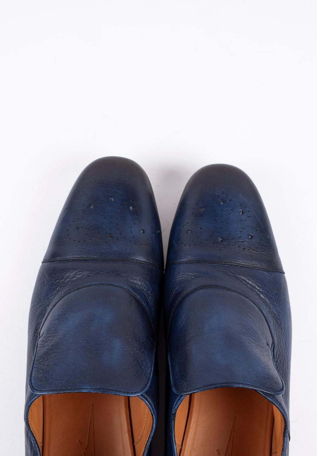 Gucci Scarpe Uomo Mocassini Pelle di Cervo Bespoke by Gucci Taglia EUR42 USA 8 1/2 In condizioni ottime in vendita a Kaunas, LT