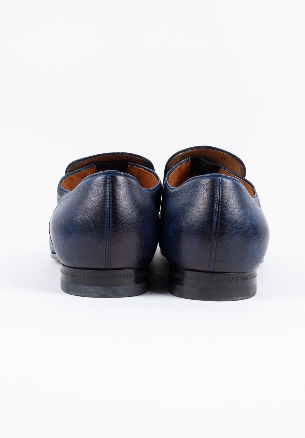 Gucci Scarpe Uomo Mocassini Pelle di Cervo Bespoke by Gucci Taglia EUR42 USA 8 1/2 in vendita 2