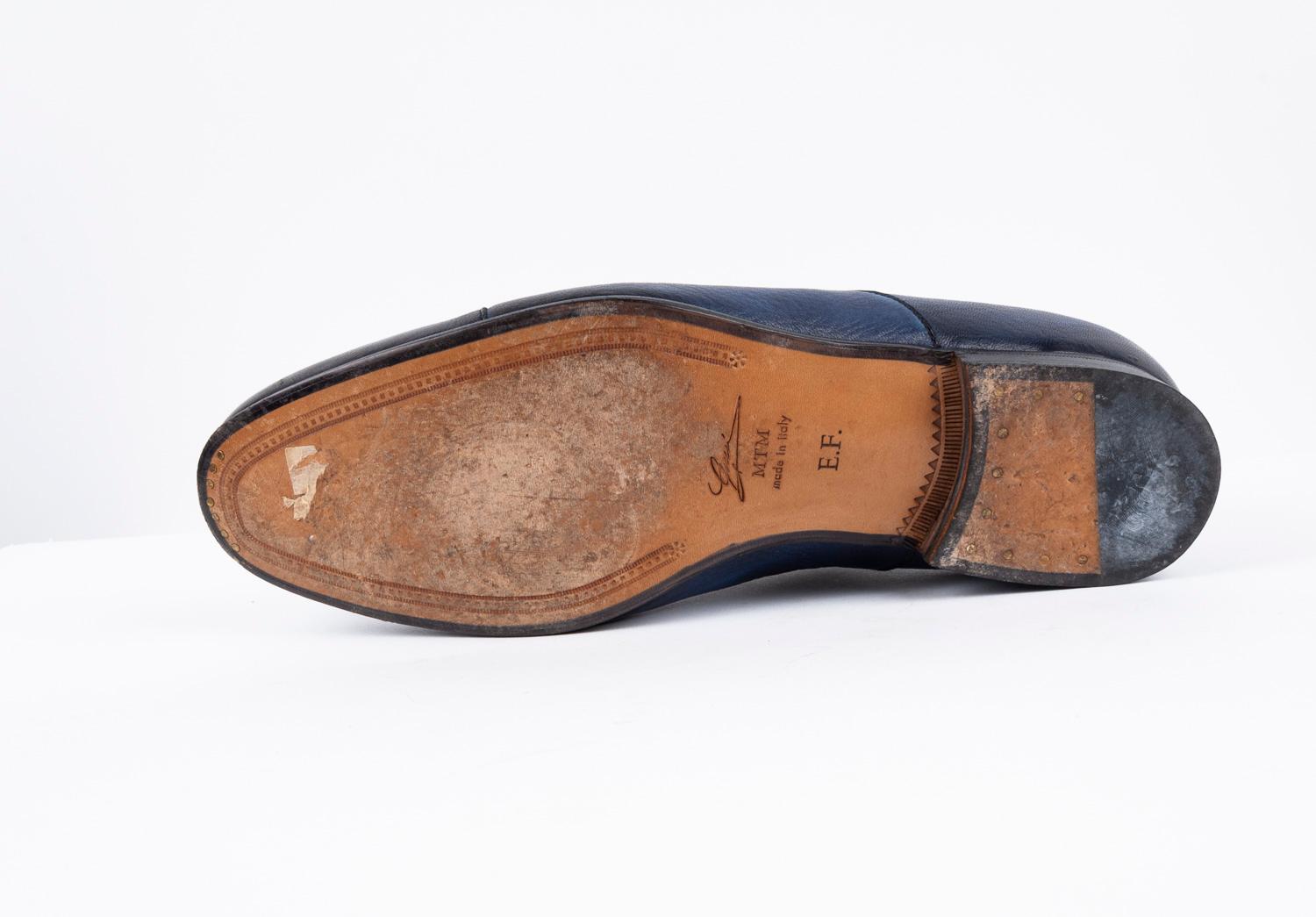 Gucci Scarpe Uomo Mocassini Pelle di Cervo Bespoke by Gucci Taglia EUR42 USA 8 1/2 in vendita 3