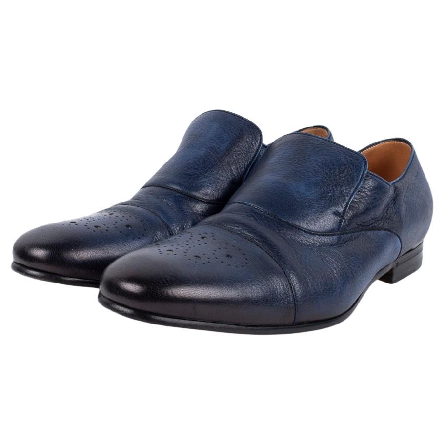 Gucci Scarpe Uomo Mocassini Pelle di Cervo Bespoke by Gucci Taglia EUR42 USA 8 1/2 in vendita