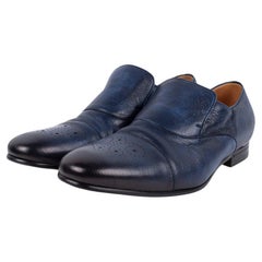 Gucci Men Shoes Loafers Deer Skin Bespoke by Gucci Size EUR42 USA 8 1/2