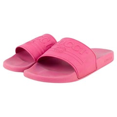 Gucci Men Slides Casual Summer Rubber Men Size USA8, EUR41/42, UK7, S831