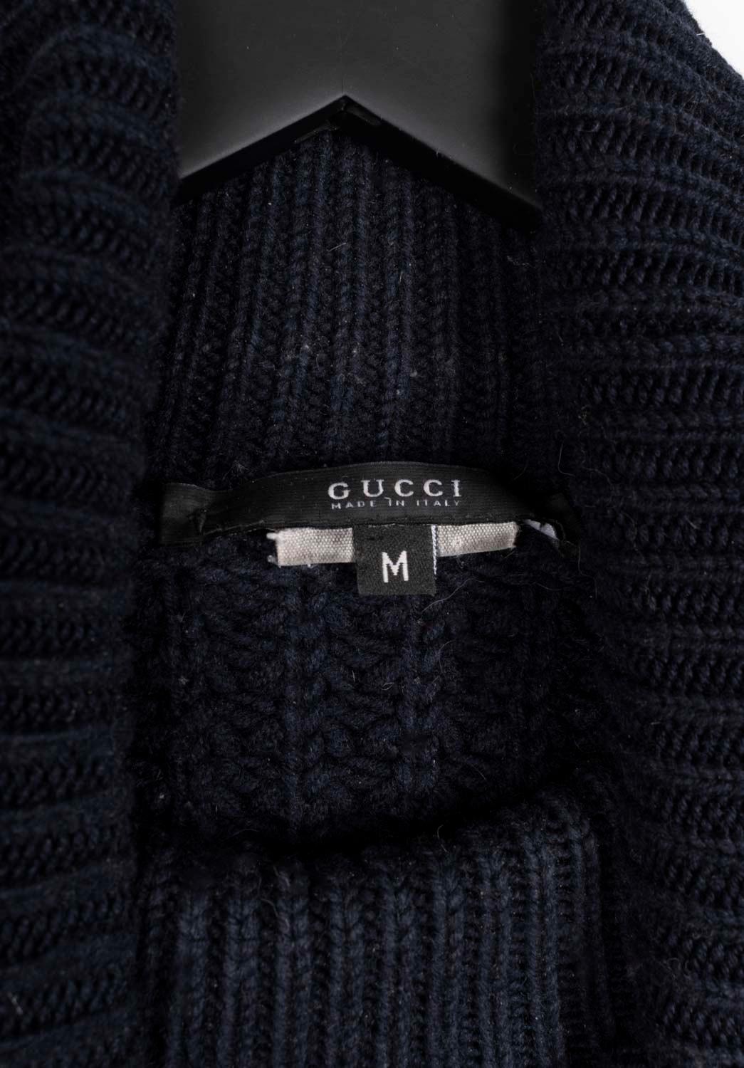 Gucci Herrenpullover von Tom Ford Vintage mit Schildkrötenhalsausschnitt Größe M, S1335 im Angebot 2