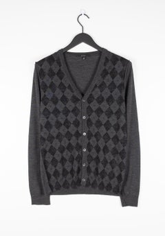 Gucci Men Sweater Cardigan GG Monogram Size M, S1308