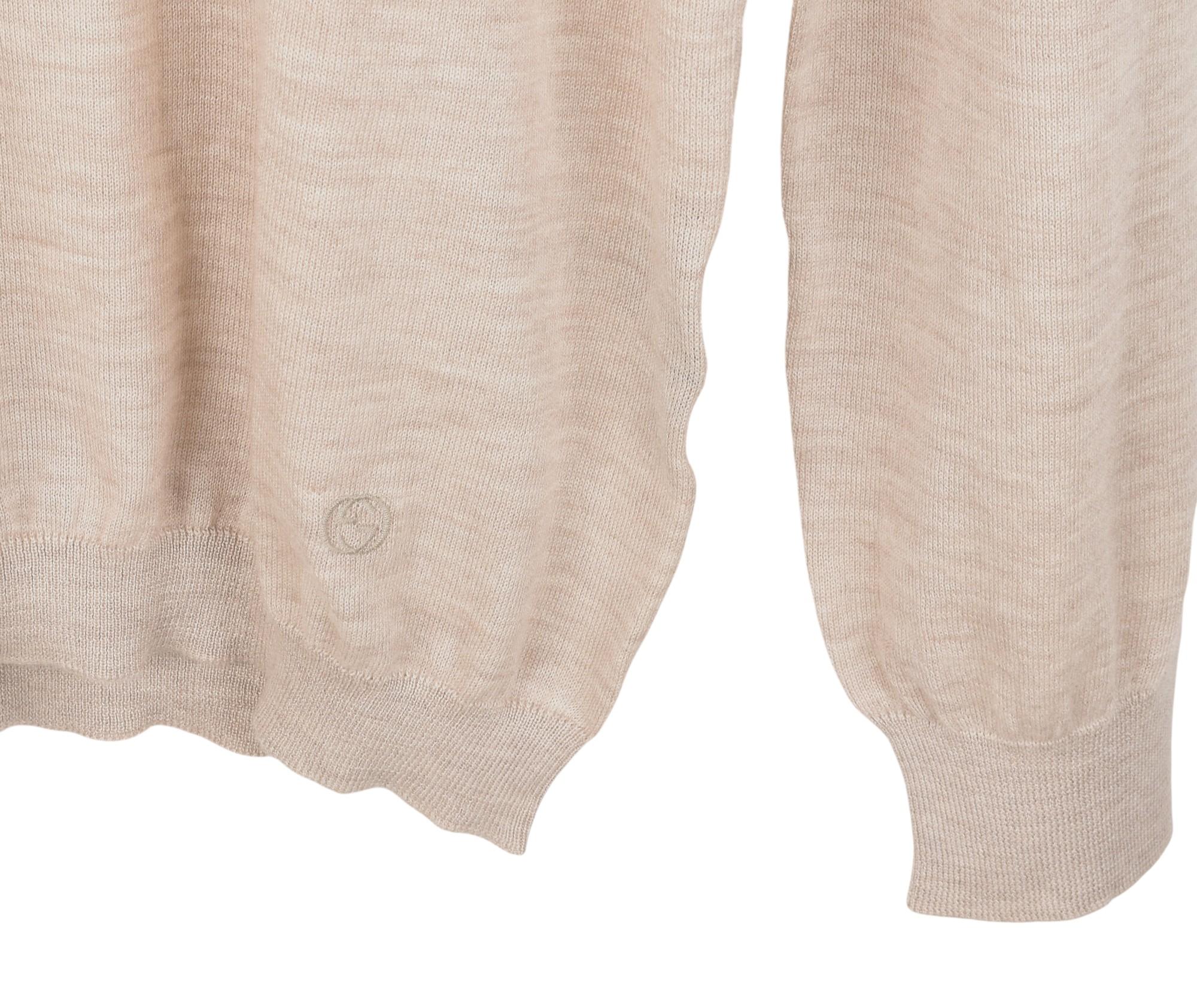 Pull Gucci pour hommes à col roulé, taille XL, S1363 Excellent état - En vente à Kaunas, LT