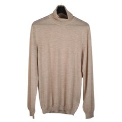 Jersey Gucci Hombre Cuello Tortuga Cachemira Pura Talla XL, S1363