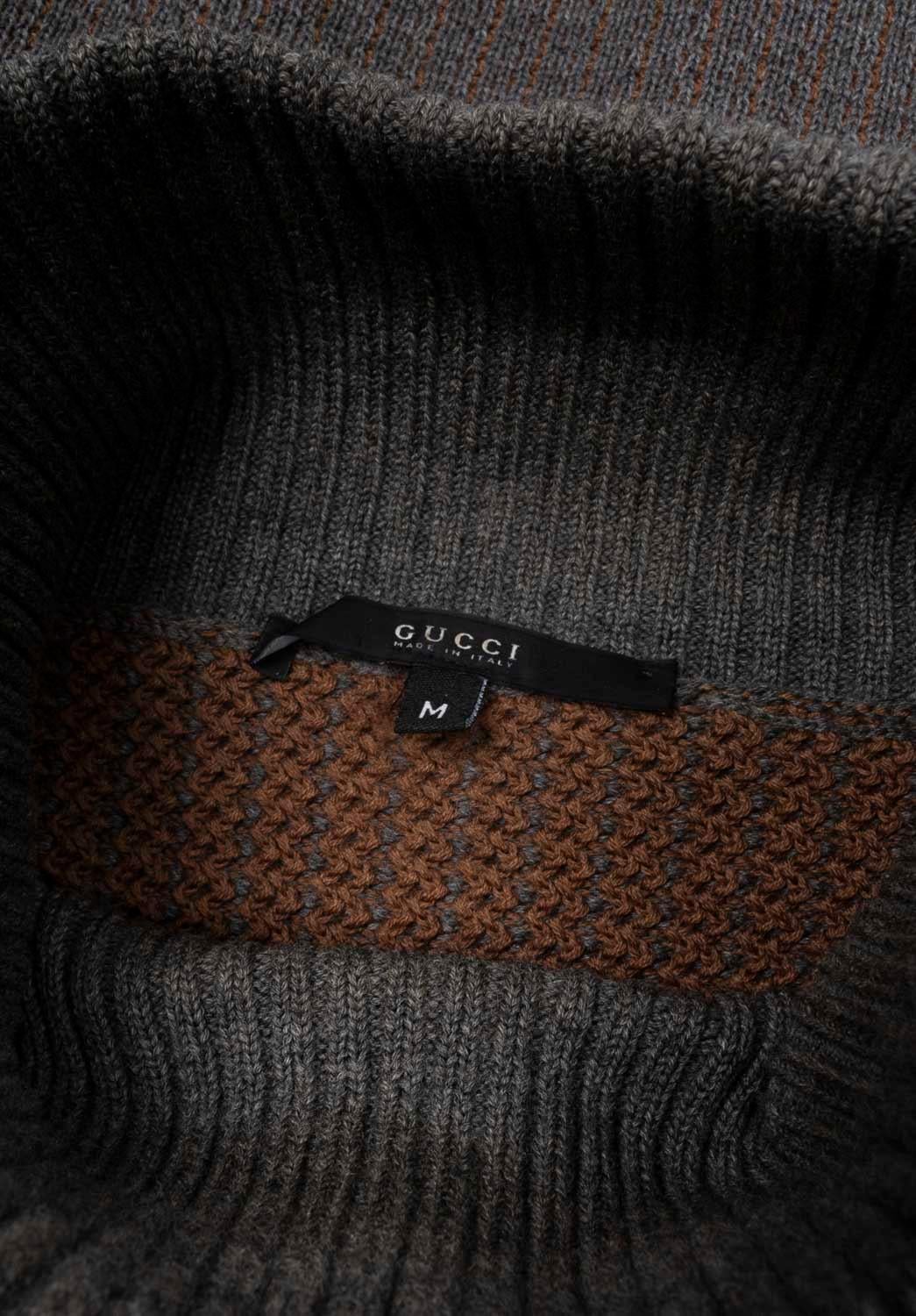Gucci Hommes Pull à col roulé Taille M, S1207 en vente 1