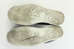 Gucci Men's 9 US Blue Imprime Guccissima Sneakers 1117g5