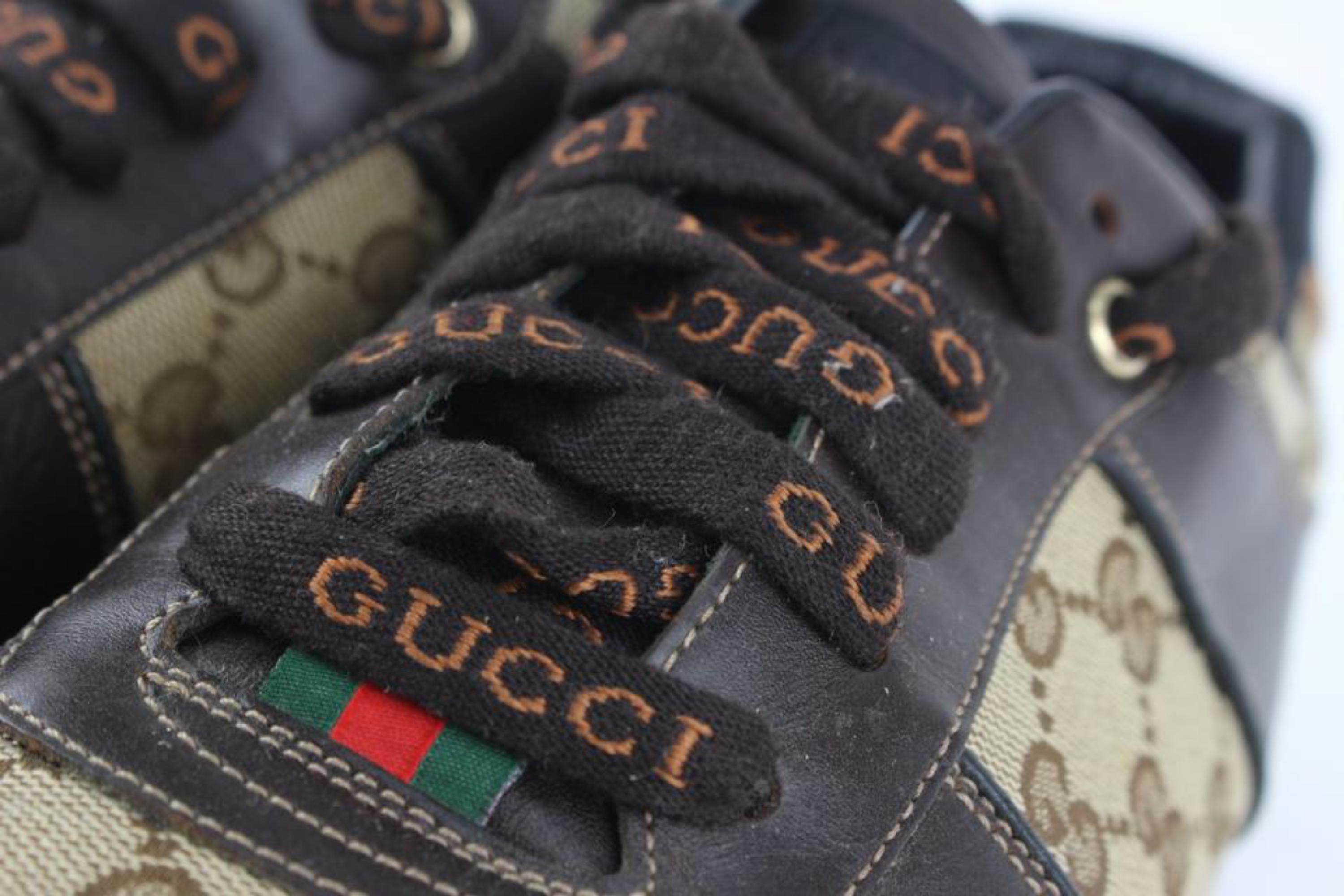 gucci shoes brown