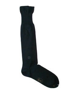 GUCCI - Men's Black Cashmere & Silk Dress Socks - Size 11 - Italy - Circa 1980's