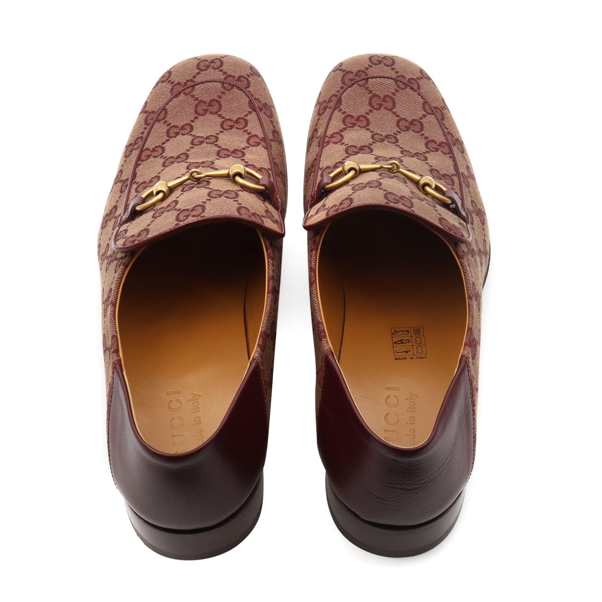 maroon loafers