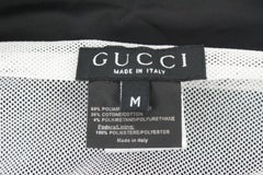 Gucci Men's M Black Bathing Suit Swim Suit Beach Shorts 118g44