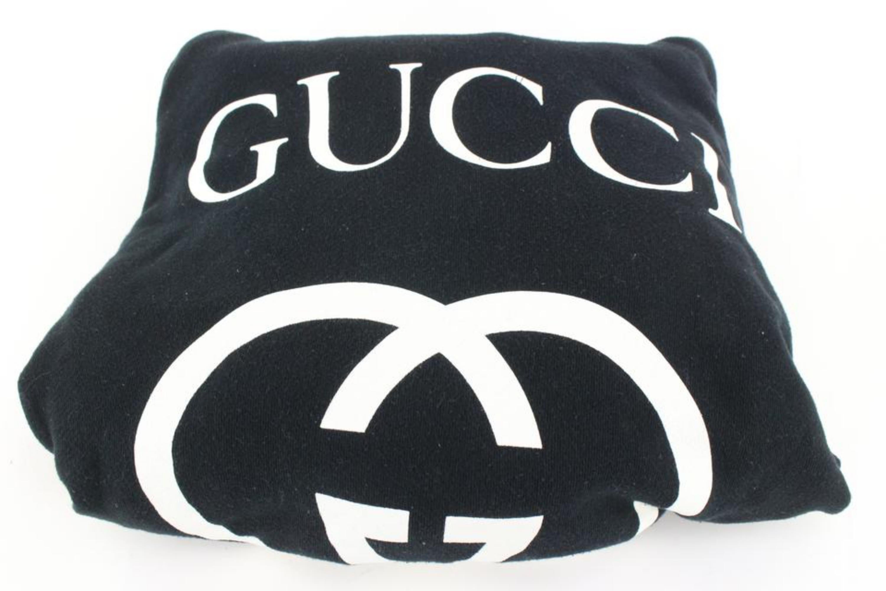 Gucci Men's M Oversized Interlocking GG Hoodie Sweatshirt 92gk711s 6