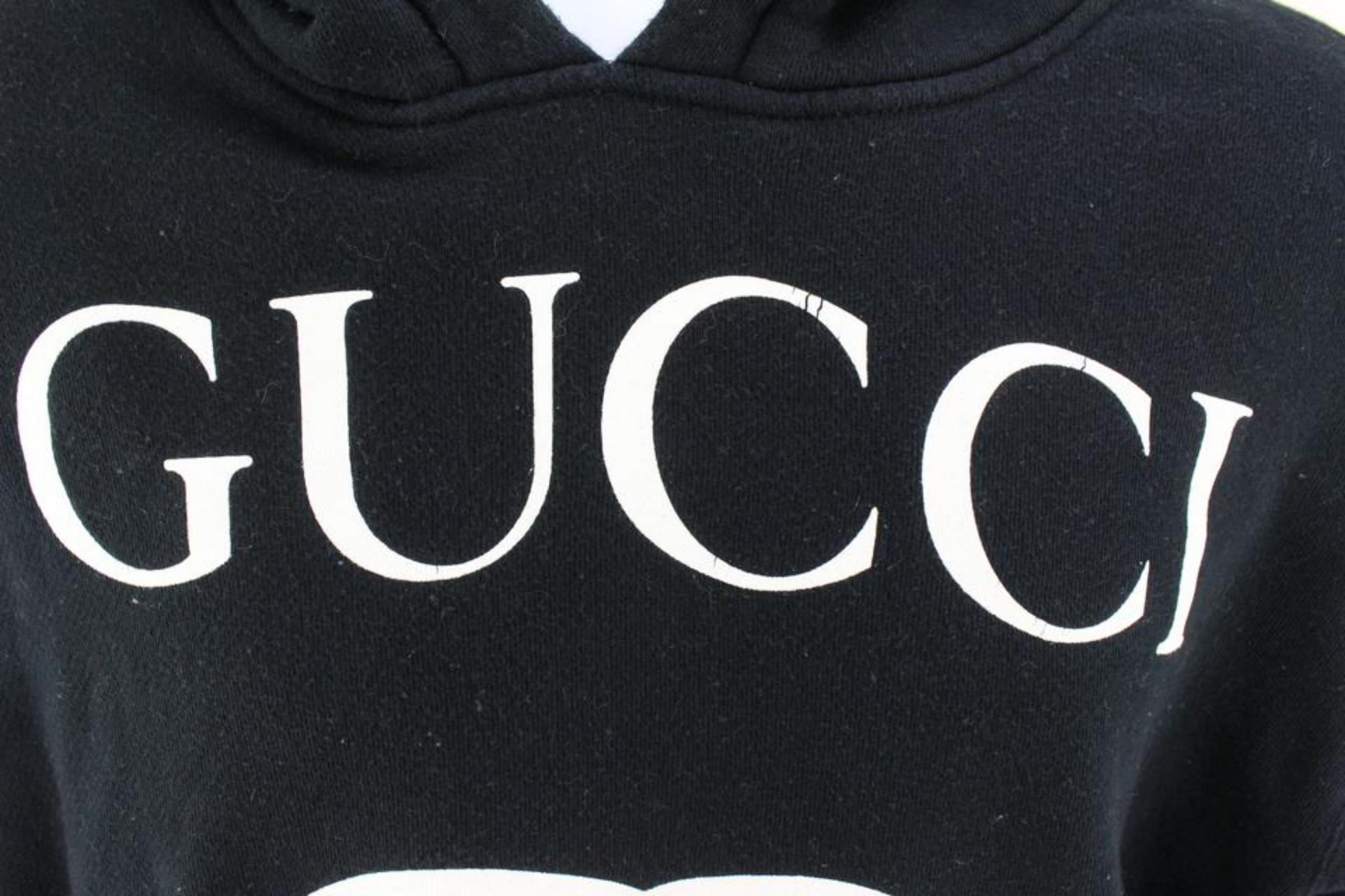 Gucci Men's M Oversized Interlocking GG Hoodie Sweatshirt 92gk711s 2