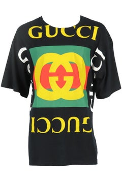 Gucci Men's Printed Cotton Jersey T-shirt Xsmall