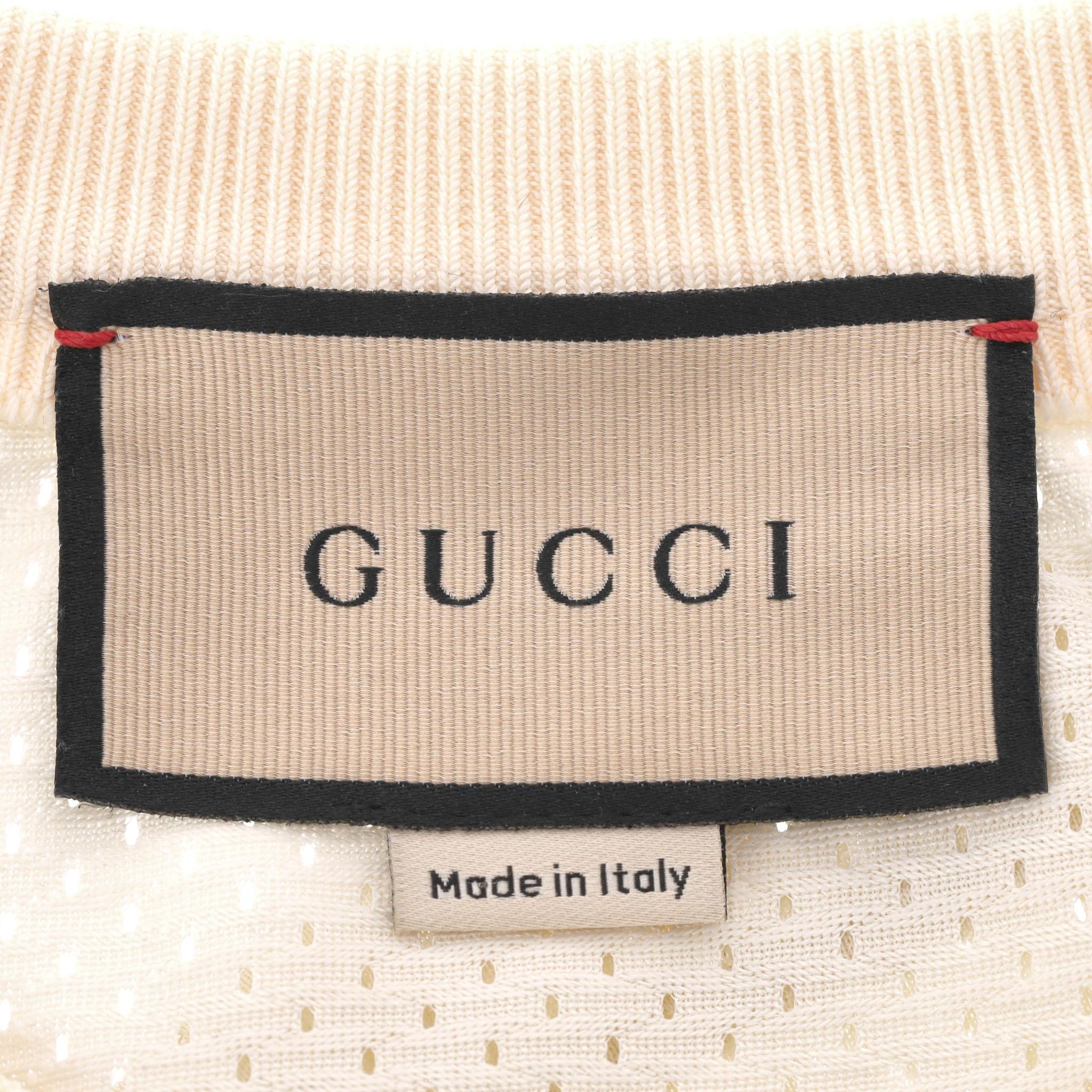 Gucci Mesh Logo G T-Shirt 1