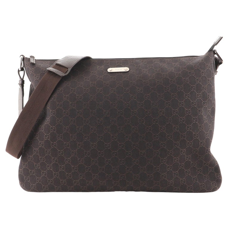 Gucci Messenger Bag (Outlet) GG Canvas East West at 1stDibs