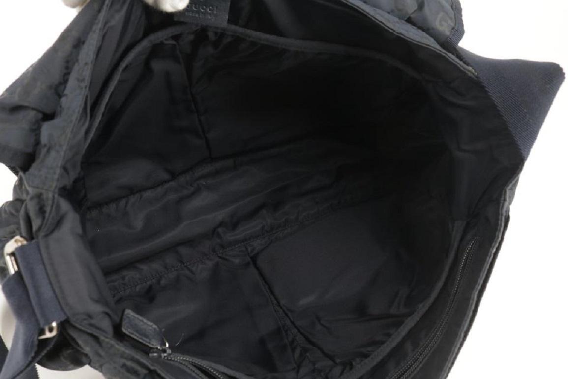 Women's Gucci Messenger Diaper 3gk0123 Black Nylon Cross Body Bag For Sale