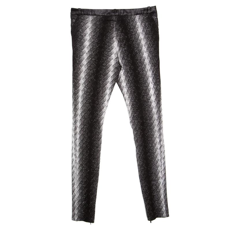 Made from quality fabrics, these pants from Gucci are simply ideal to nail a high-fashion look. It brings a skinny fit with front fastening and argyle patterns all over. This creation is a buy you will love.

Includes: The Luxury Closet