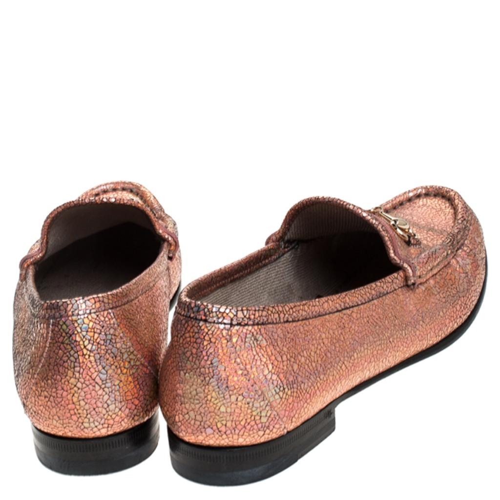 bronze loafers