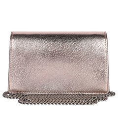 Gucci Metallic Calfskin Mini Dionysus Shoulder Bag
