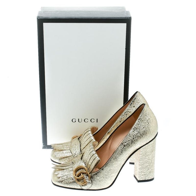 gucci block heel