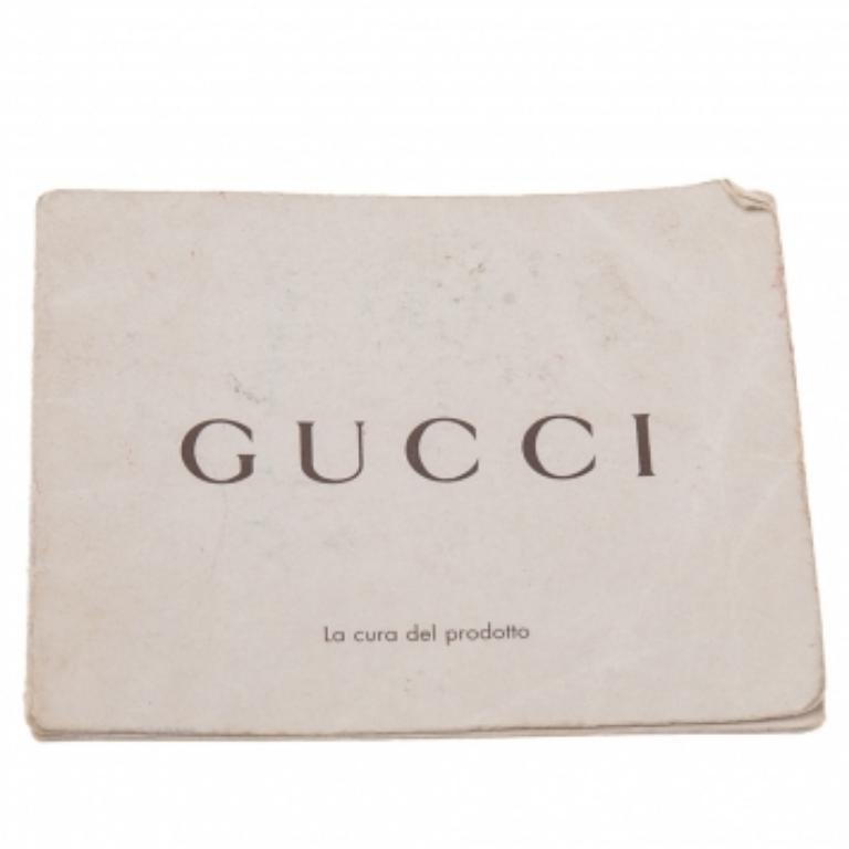 Gucci Metallic Gold Leather Bamboo Top Handle Shopper Tote 5