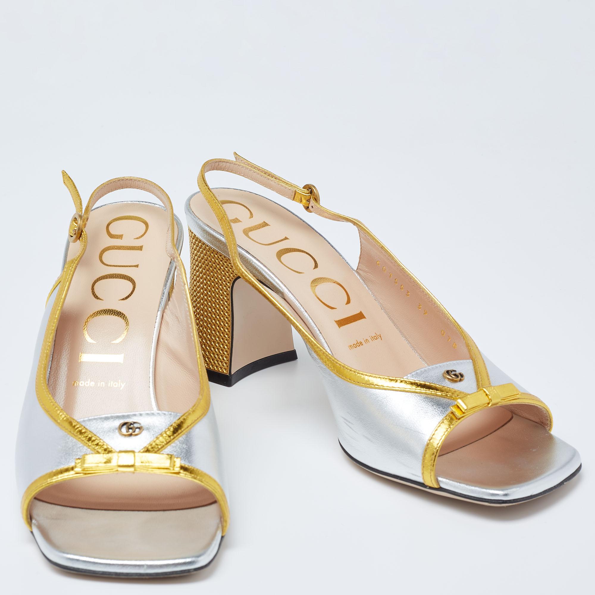 Gucci alison online bow sandal