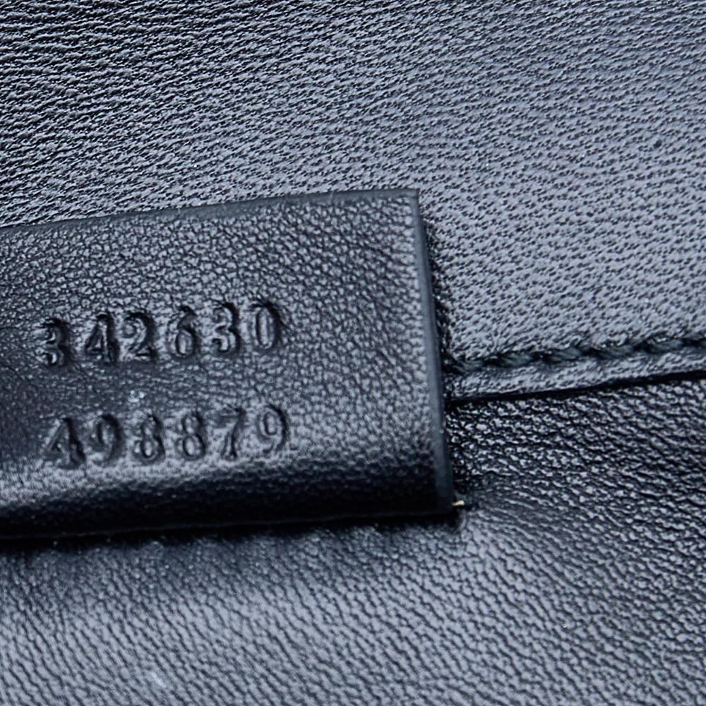 Gucci Metallic Hologram Leather Interlocking G Flap Continental Wallet 3