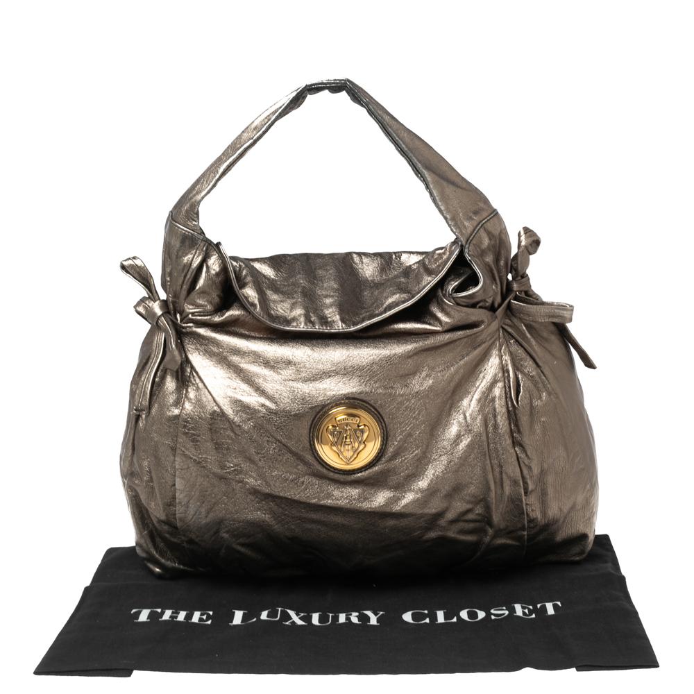 Gucci Metallic Leather Hysteria Shoulder Bag 3