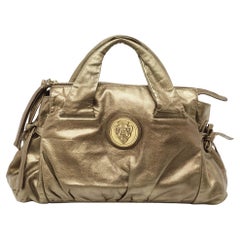 Used Gucci Metallic Leather Hysteria Tote