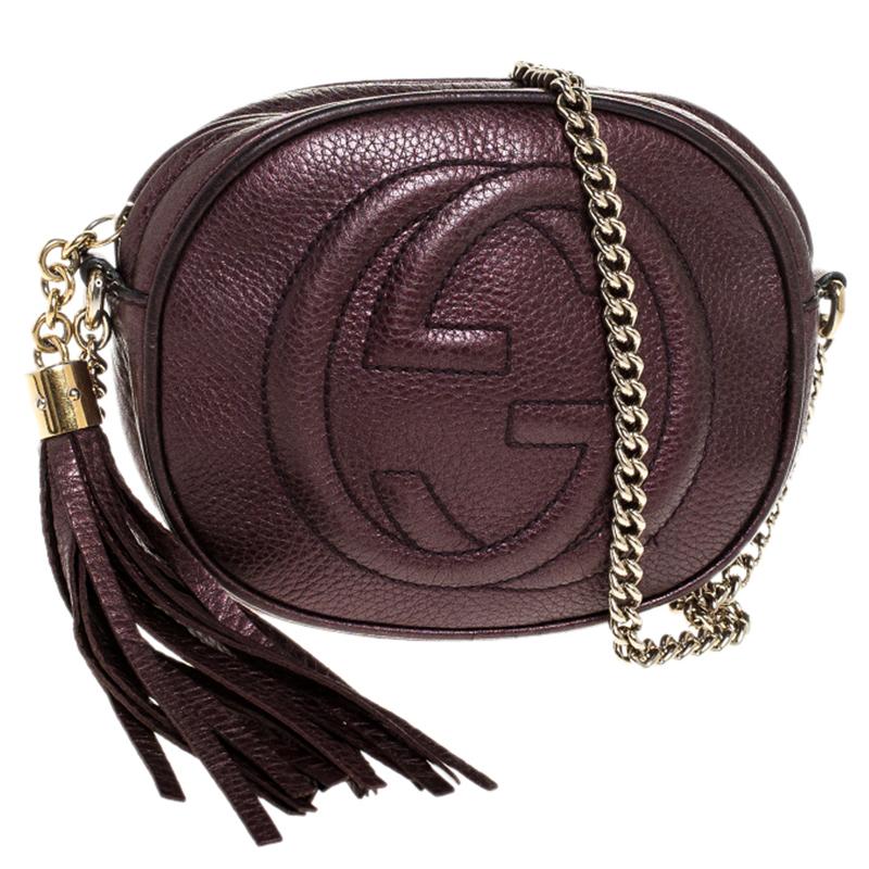 gucci soho disco chain bag