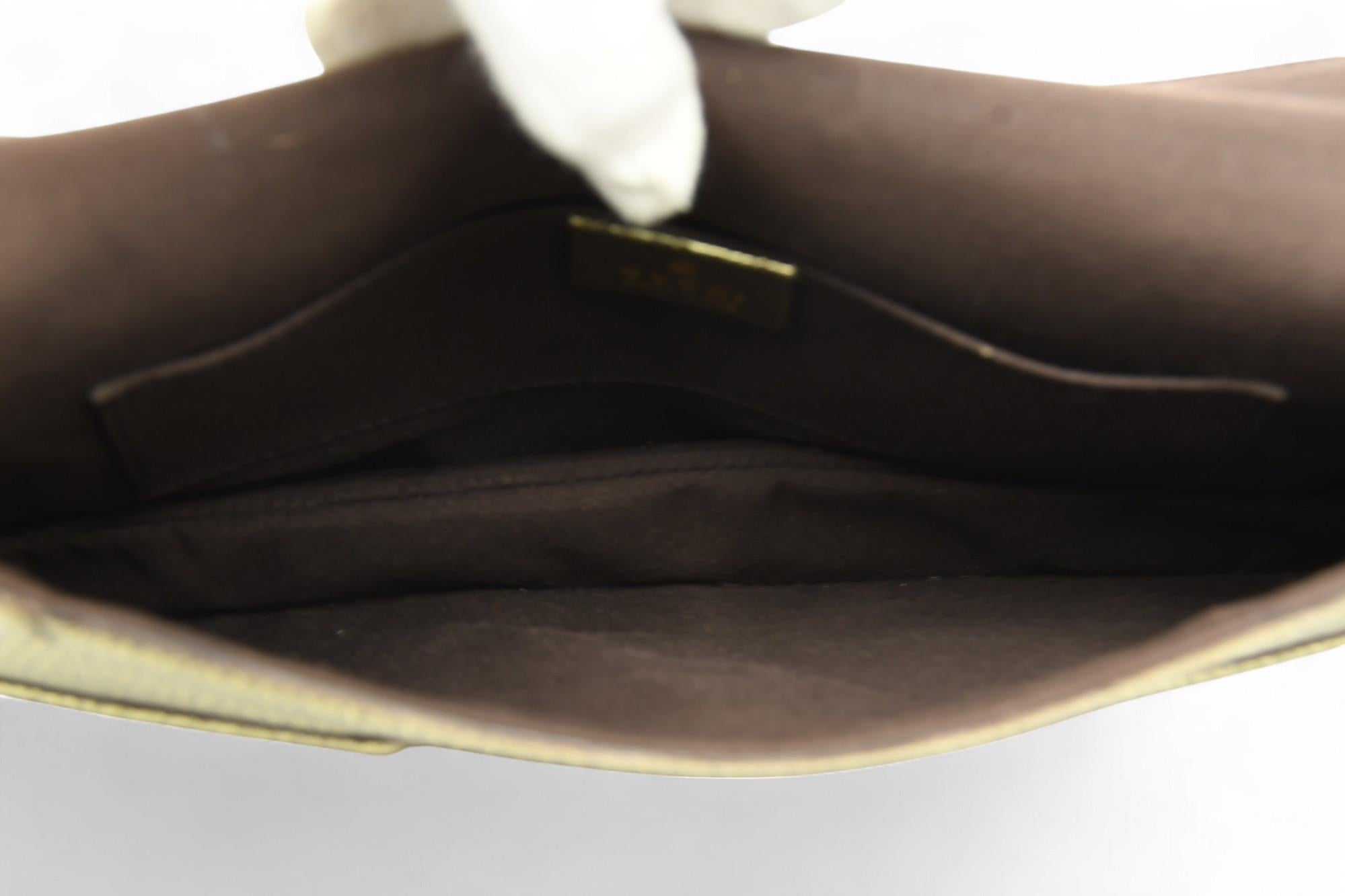 Gucci Metallic-Olivenleder-Drachentasche  FW 2004 Tom Ford  Kristall verschönert Damen im Angebot