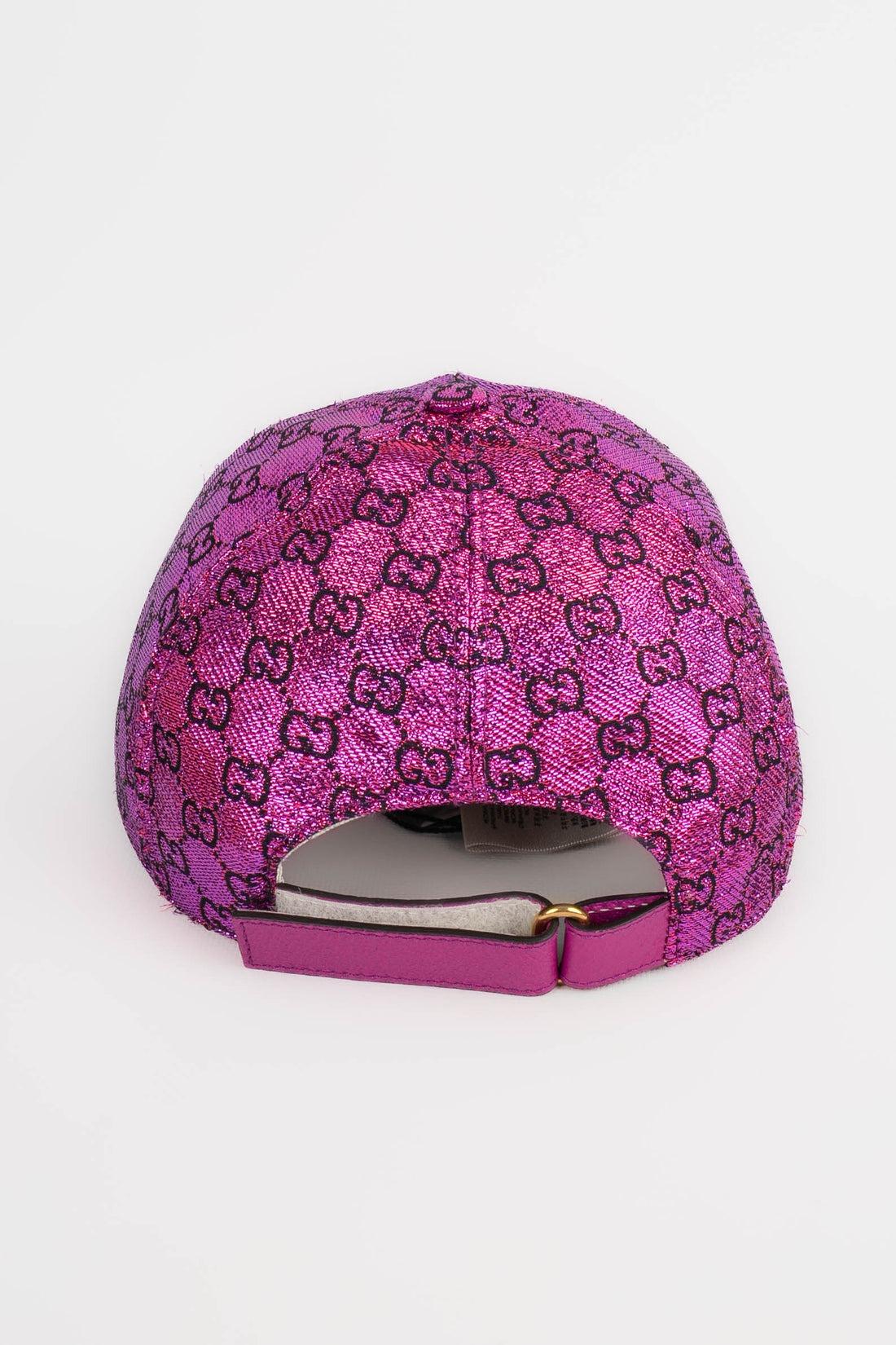 Gucci Cappello Rosa Metallizzato A&M in vendita 1