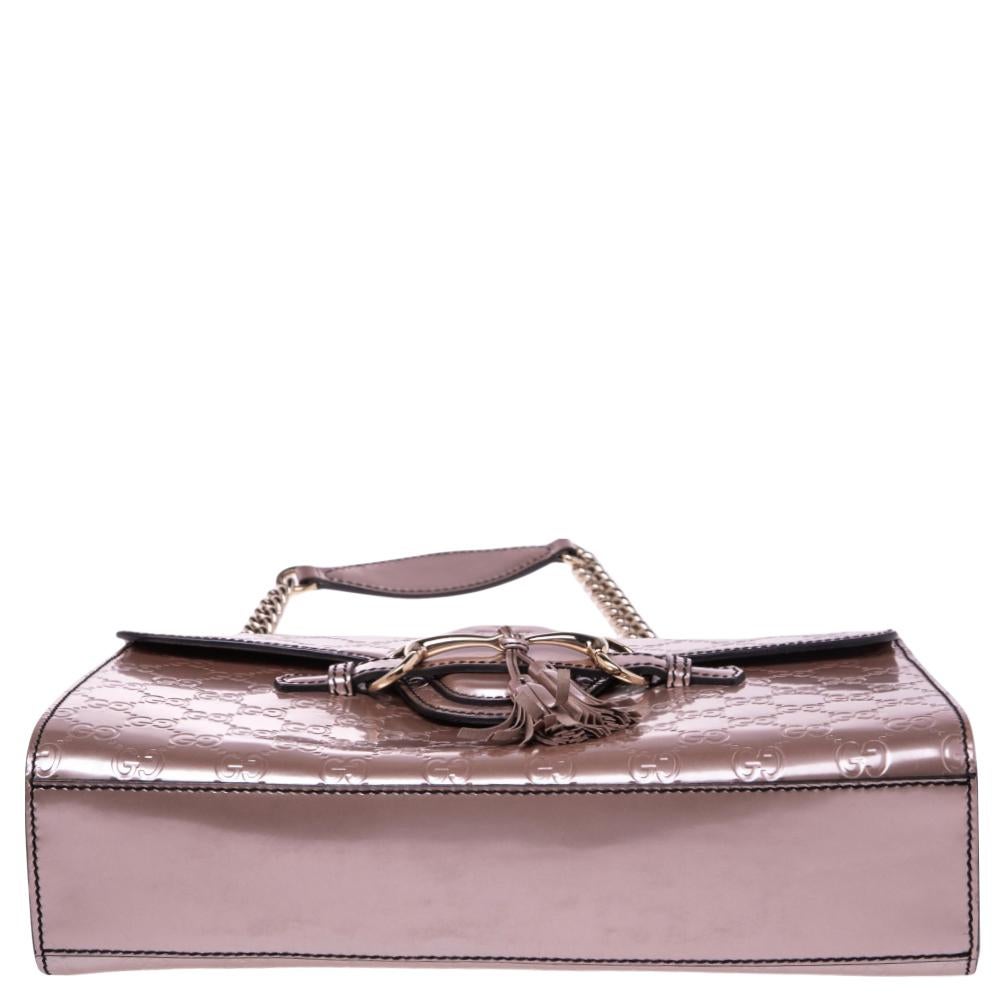 gucci emily chain shoulder bag