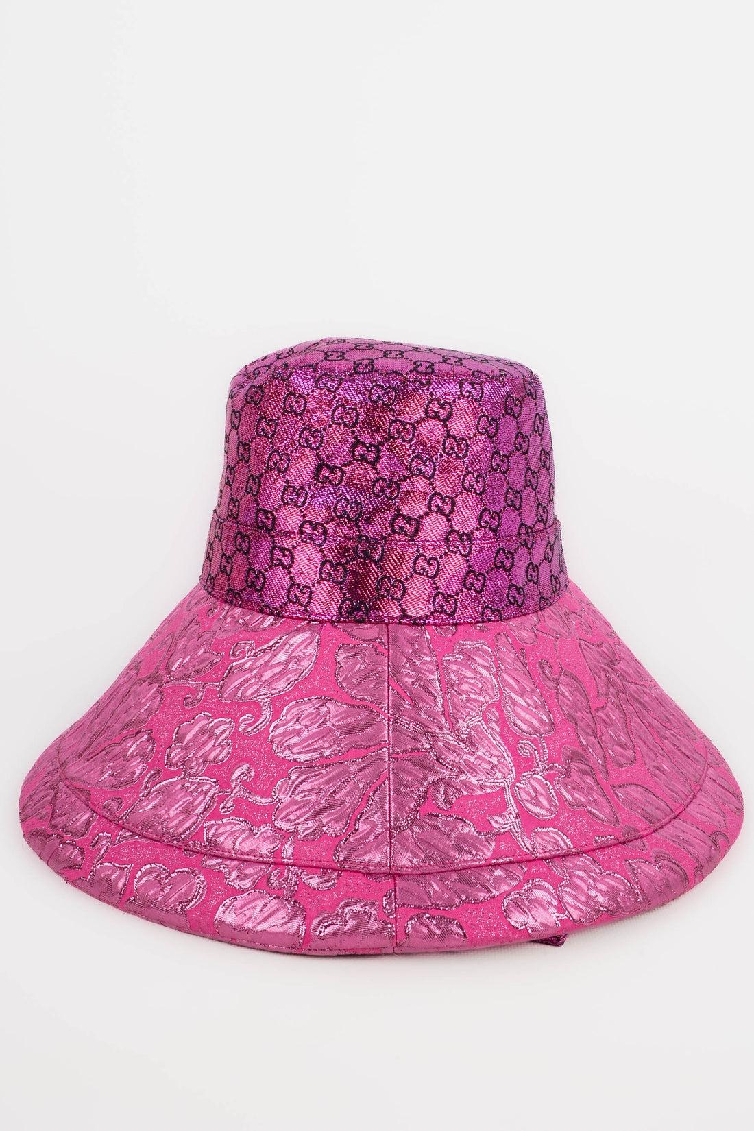 Gucci Metallic Pink Hat 1