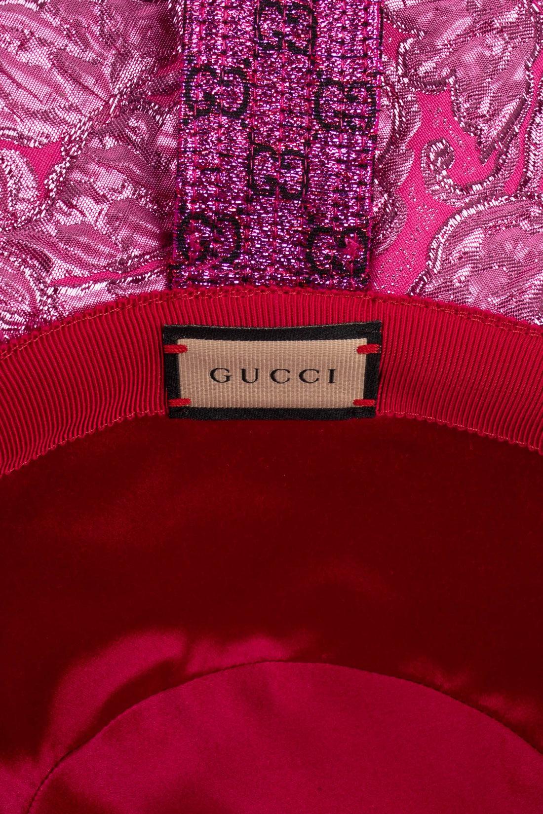 Gucci Metallic Pink Hat 4