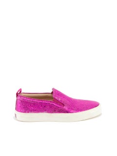 Gucci Metallic Pink Textured Flats Size IT 39