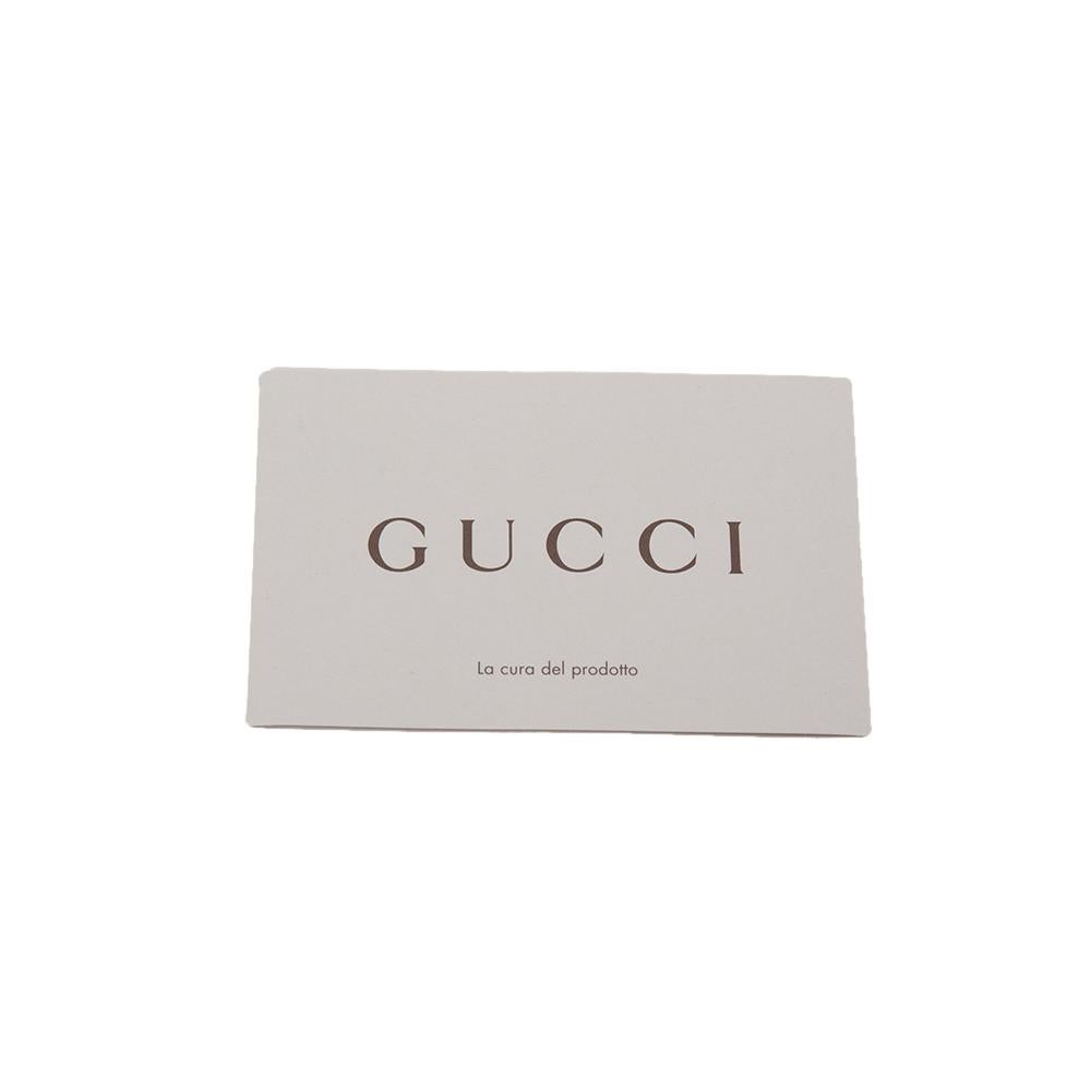 Gucci Metallic Silver Leather 58 Clutch 3