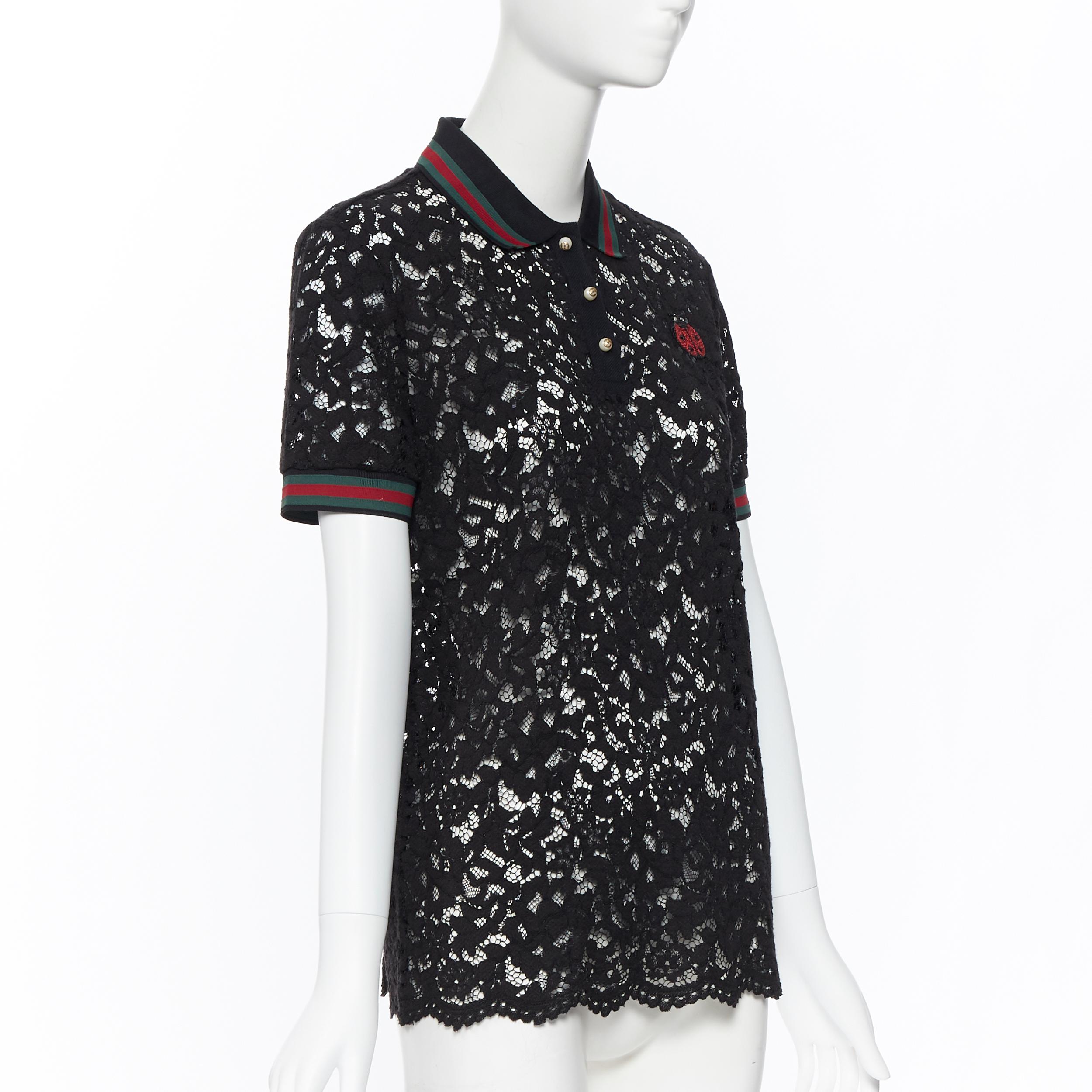 gucci lace top