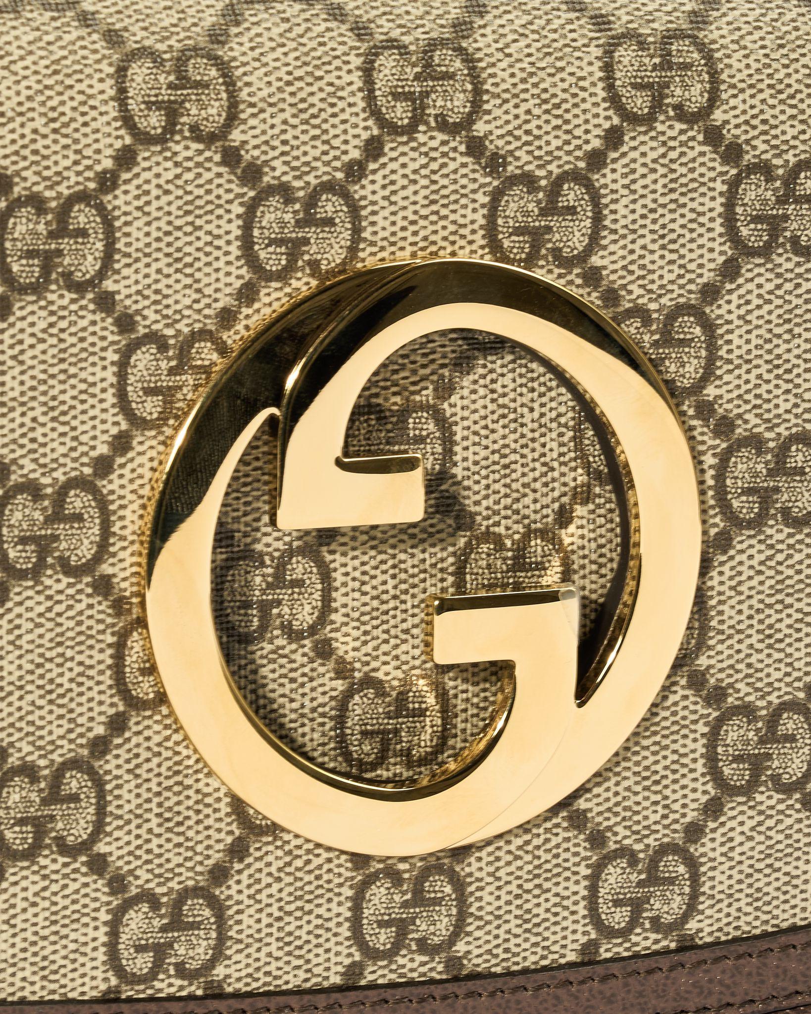 Gucci Micro Blondie GG Supreme Brown For Sale 5