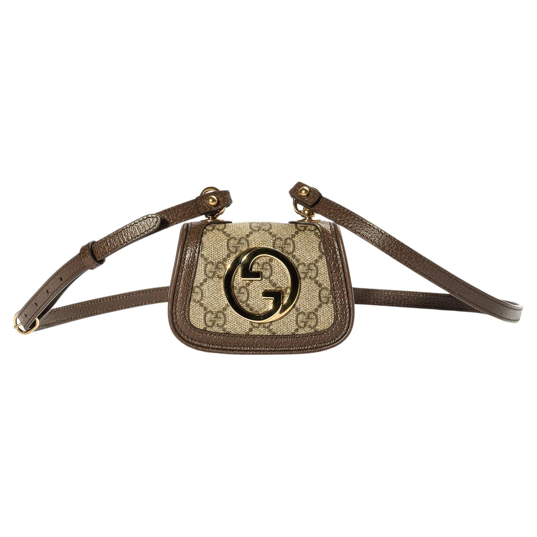 Gucci Micro Blondie GG Supreme Brown For Sale