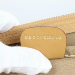 Gucci Micro Gg Logo-Gepäcktasche 870257 aus beschichtetem Segeltuch Weekend/ Travel Bag