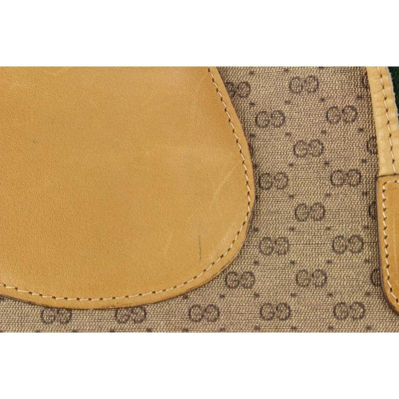 Gucci Micro GG Monogram Web Handle Shopper Tote Bag 930g22 For Sale 5