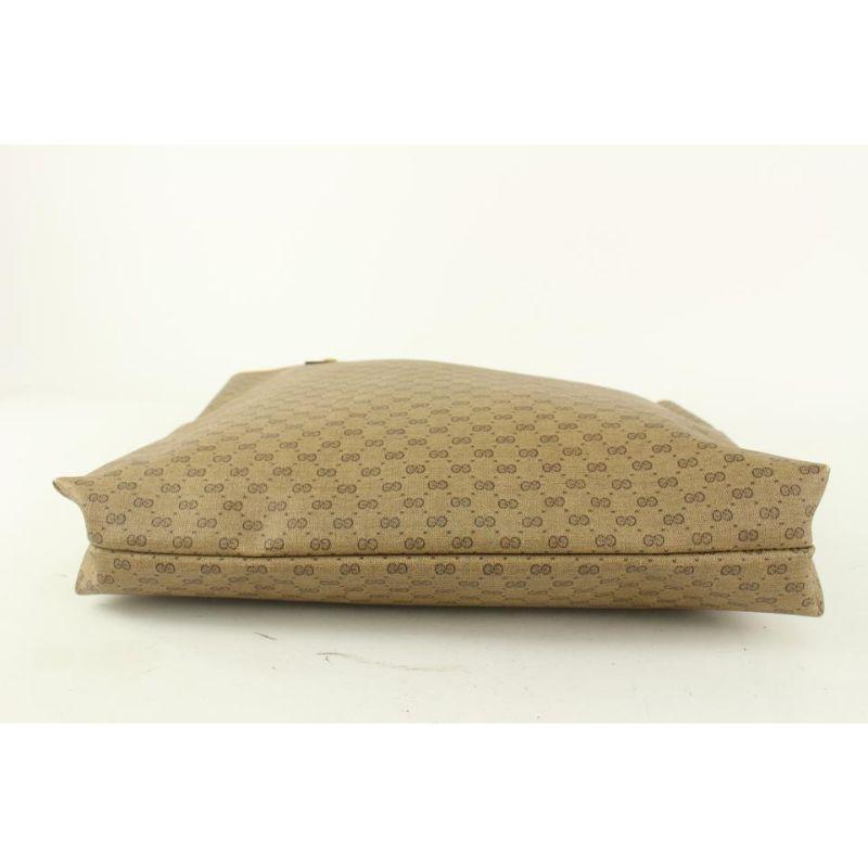 Gucci Micro GG Monogram Web Handle Shopper Tote Bag 930g22 For Sale 2