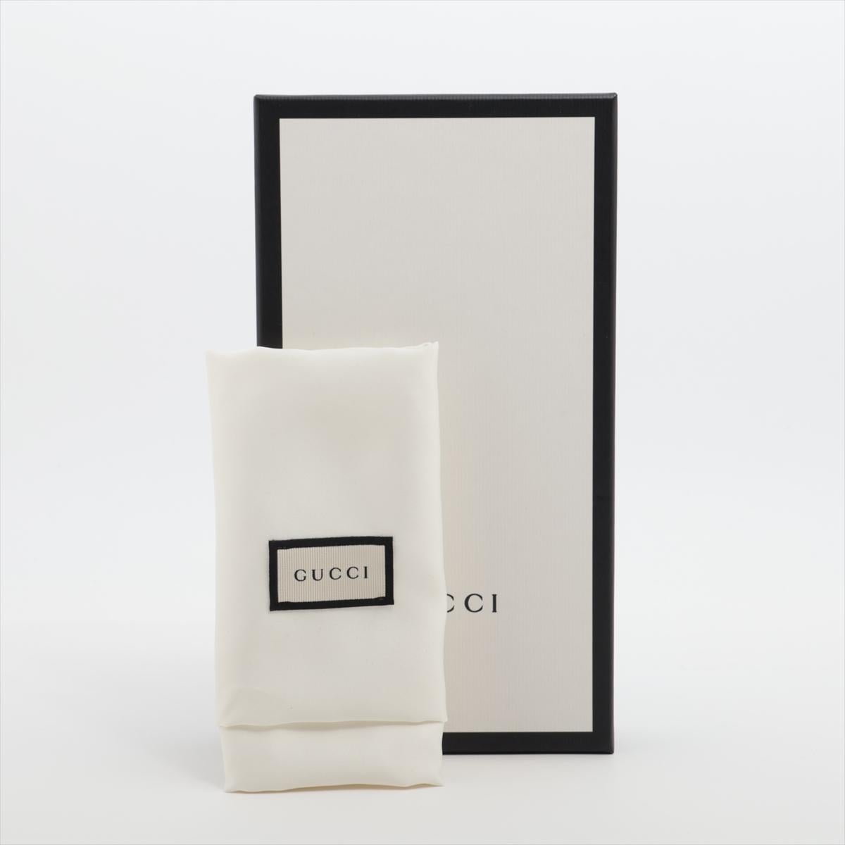 Gucci Micro Guccissima Leather Long Wallet Black 8