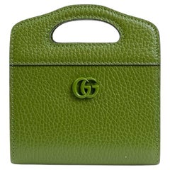 Gucci Micro Handle Portafoglio GG Marmont Verde