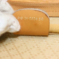 Gucci Micro Sherry Web Luggage Suitcase 870634 Brown Gg Coated Canvas Travel Bag